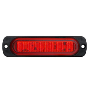 Фонарь габаритный красный 12-24v (6LED) (Турция)