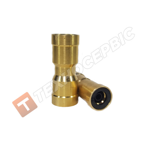 Tube connector straight fitting Ø8mm (9580 8) Camozzi type