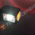 Ліхтар габаритів занесення причепа Ріг триколірний LED світлодіодний прямий 13см (комплект 2шт) (вир-во EMIR Туреччина)