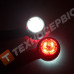 Ліхтар габаритів заносу причепа Ріг LED 20см (2 шт) (Туреччина)