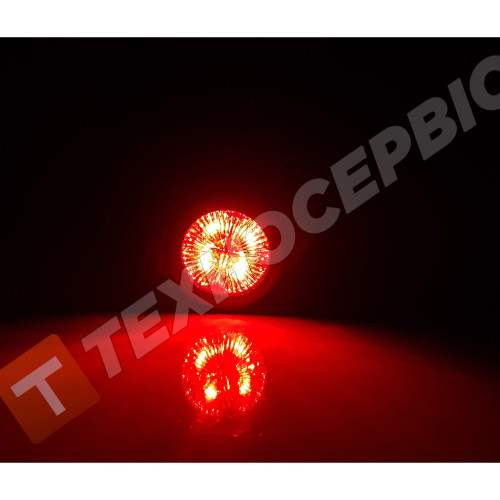 Marker lamp red 4LED (vir-in FR Turkey)