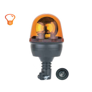 Проблесковый Маячок оранжевый EMR-07 12вольт на шток (тип Socket DIN беспроводной) комбайны CLAAS EMIR