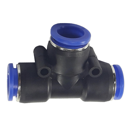 Collet connection T-shaped 8-8-8mm (emergency fitting, lifeguard Ø8-8-8mm)