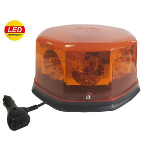 TR521-01 Маячок проблесковый оранжевый LED магнитное крепление (AYFAR Турция)