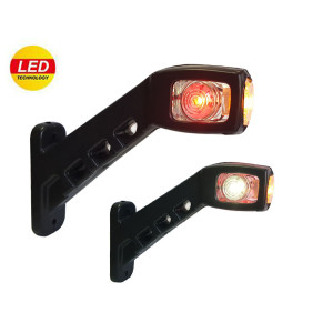 Lamp of the skidding dimensions of the trailer Horn LED 14cm (2pcs) (Turkey)