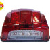 Number plate light diode 12LED 12-24 volts red (Turkey)