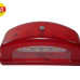 Number plate light diode 12-24v 6LED red (Turkey)