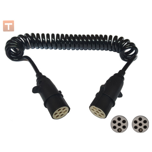 Electric trailer cable 7 pin 4.5m S-Type (Turkey)