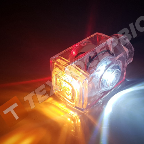 Вставка в РОГИ заносу причепа LED 3-х кольорова (Туреччина)