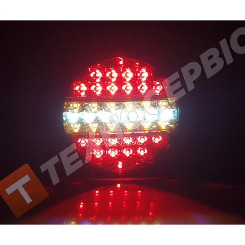 Ліхтар задній круглий LED 12-24v (Туреччина)