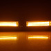 Стробоскоп оранжовий світлодіодний універсальний 2шт 20W (світлодіоди СОВ)