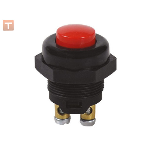 Push button red M22 (for screws) without fixing (Turkey)