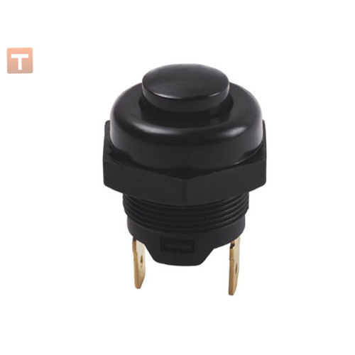 Push button black M22 (under terminals) without fixation (Turkey)