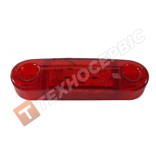 Marker light red 24v (9LED) (Turkey)