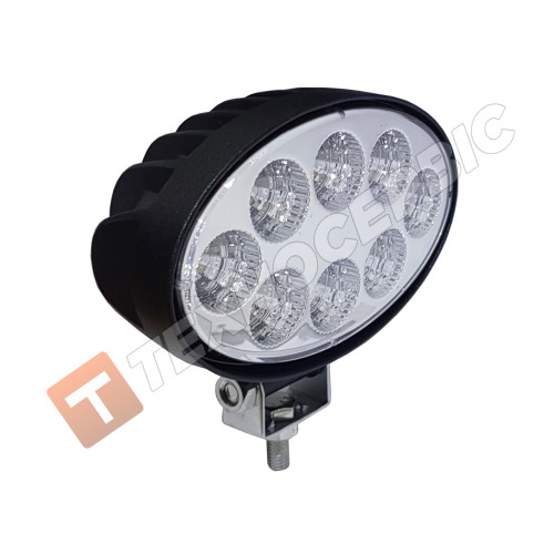 LED headlight 24W 8 diodes high beam (SPOT)