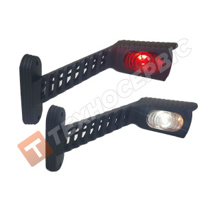 Trailer skidding light Horn 4 LED 18cm (2 pcs) (Turkey)