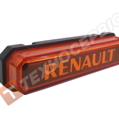 Yellow RENAULT neon lamp