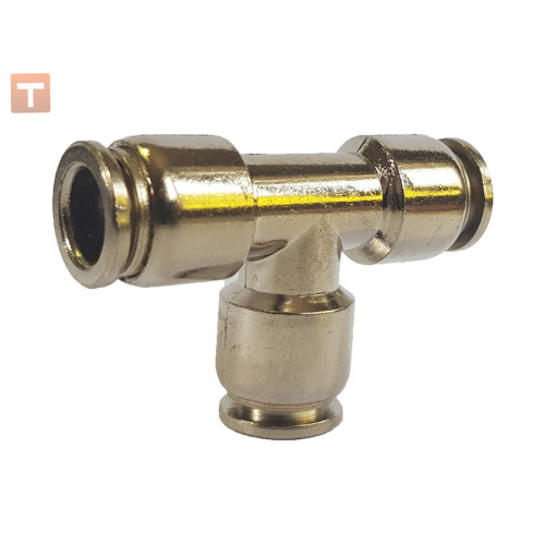 Connection collet metal tee 12-12-12mm (emergency fitting, lifeguard) Ø12-12-12mm