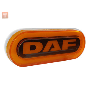 Yellow DAF neon lamp