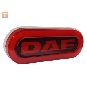 Red DAF neon lamp