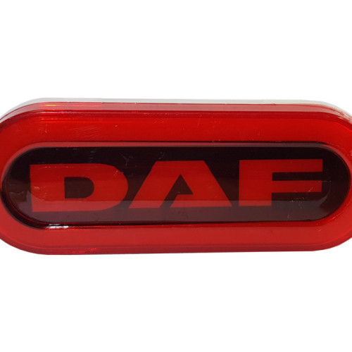 Red DAF neon lamp