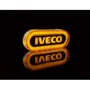 Yellow IVECO neon lamp