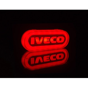 Yellow IVECO neon lamp