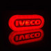 Yellow IVECO neon lamp