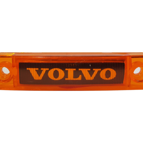 Yellow VOLVO neon lamp