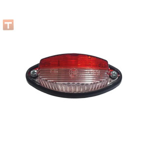 White-red size lamp for the C5W marker shuttle lamp 2403100191