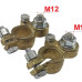 Brass cargo battery terminals, fastening for the M12 tip (2 pcs.)