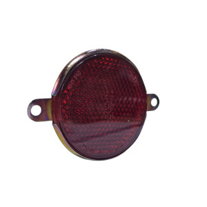 The reflector is a round red cataphot with a diameter of 80 mm FP-310