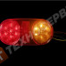 20 LED 12-24v rear light of the carriage trailer (left+right)