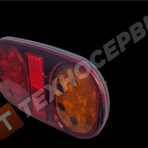 20 LED 12-24v rear light of the carriage trailer (left+right)