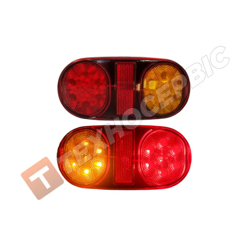 20 LED 12-24v rear light of the carriage trailer (left+right)