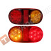 20 LED 12-24v rear light of the carriage trailer (left+right)