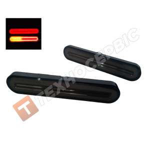 28 LED-NEON 12-24v rear light of the carriage trailer (left+right)