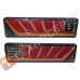 80 LED-NEON 24v rear light of the carriage trailer (left+right)