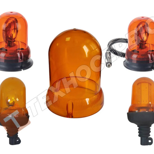 Flashing beacon glass (beacon bulb)