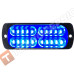 Blue stroboscope in the grille of the car 20LED module