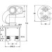 Выключатель массы c противоугоном 12-24v 250А ( AK-SA Турция) 6EK002843131