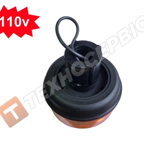 Flashing beacon orange 12-110v rod mount 36 LED EMIR Turkey