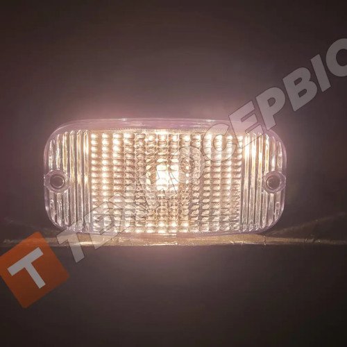 Фара додаткова TALMU під бампер біла ДХО  / задній хід "Old School"