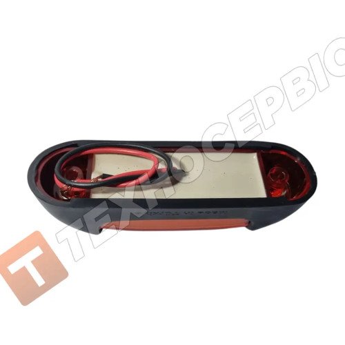 Ліхтар габаритний накладний червоний 12-24V NEON Туреччина