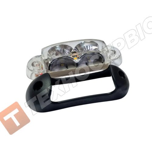 Ліхтар позиційний накладний 3-х кольоровий 12-24V LED Туреччина