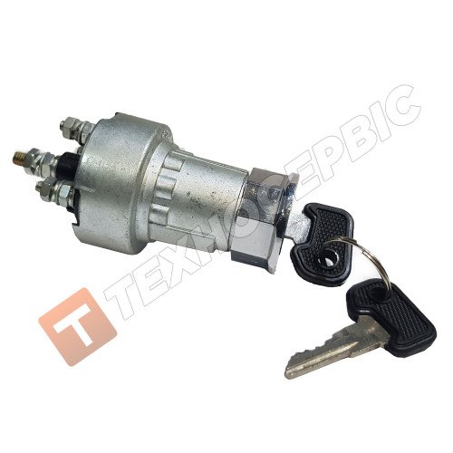 12.3704-08.01 ,Г-21-3704010-А5 Замок запалювання ГАЗ-53, 3307, УАЗ ПАЗ, ЛиАЗ 