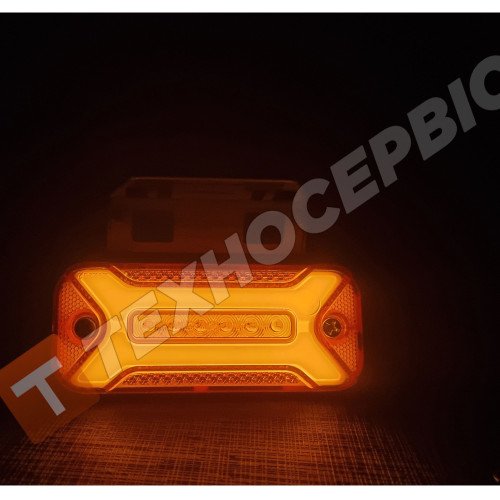 Ліхтар габаритний жовтий 12-24v LED-NEON ТурцІя