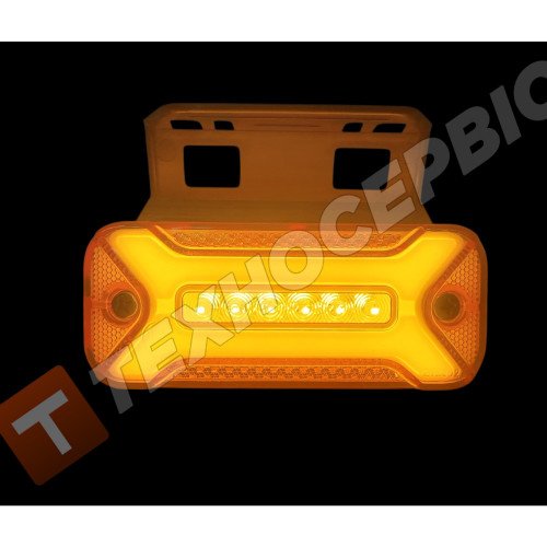 Ліхтар габаритний жовтий 12-24v LED-NEON ТурцІя